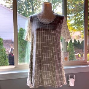 NWT Lularoe Perfect T - geometric print